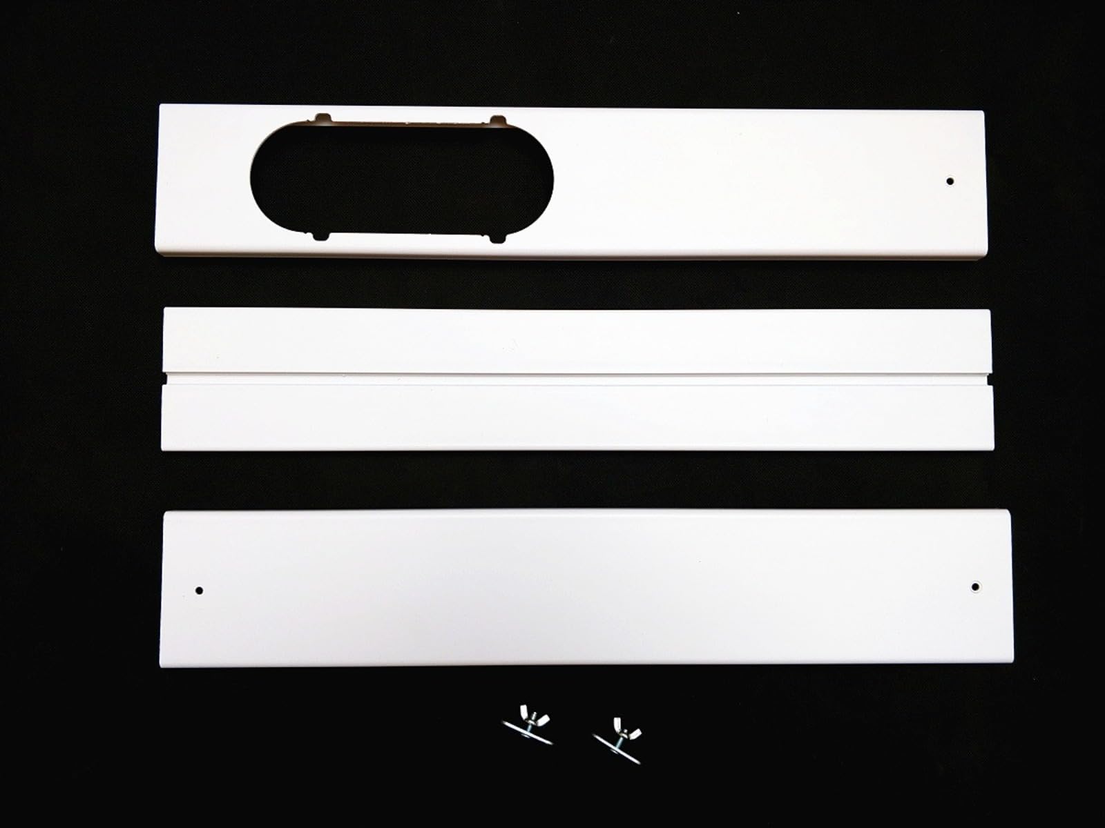 Kit de ventilation pour climatisation pour porte coulissante, joint pour fenêtre pour climatisation portable, longueur réglable facile à installer et démonter plaque d'étanchéité de la