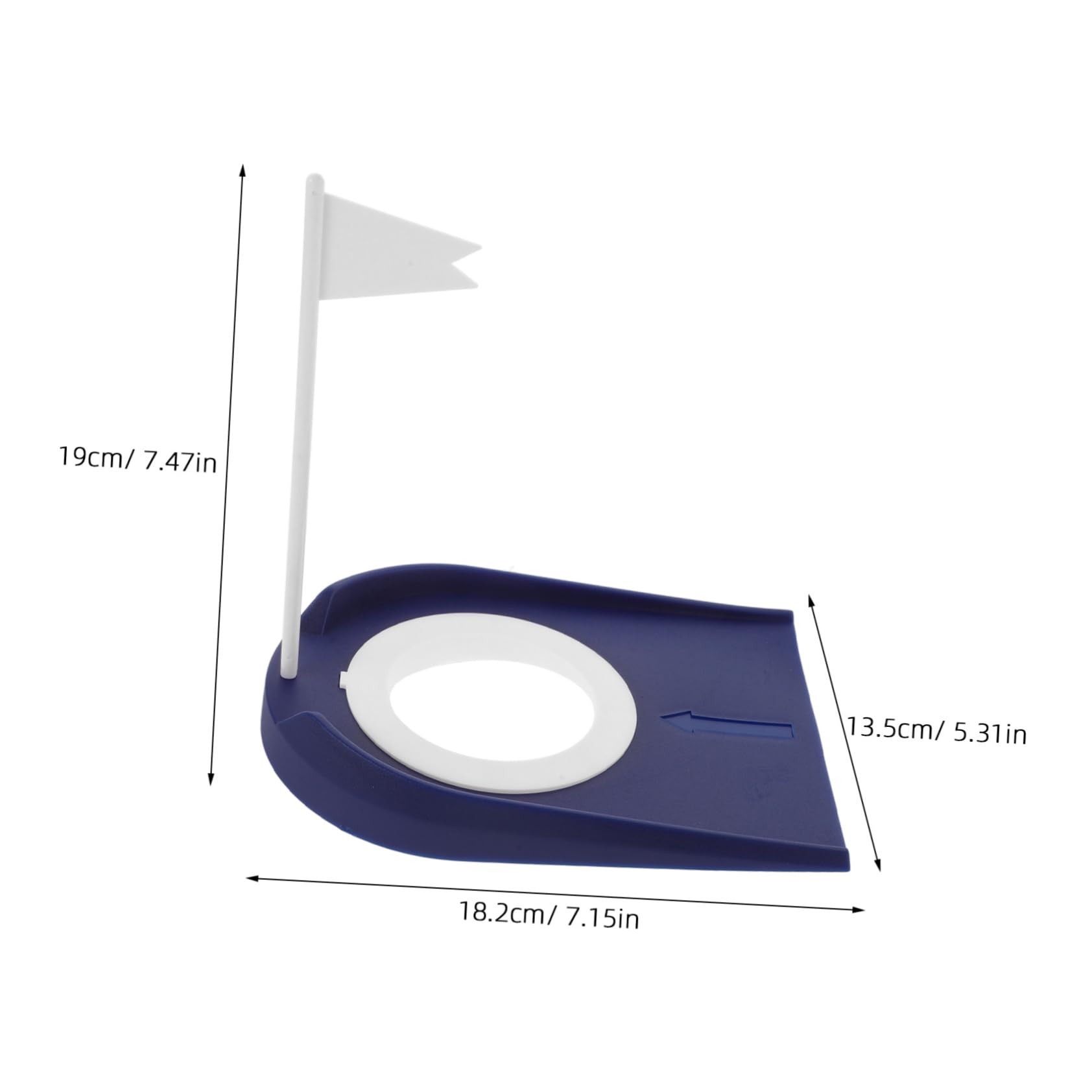 KICHOUSE Golf Putting Cup Portable Practice Hole Cup for Use Removable Plastic Design for Easy Cleaning Suitable for All Skill Levels Enhance Your Putting Accuracy and Precision