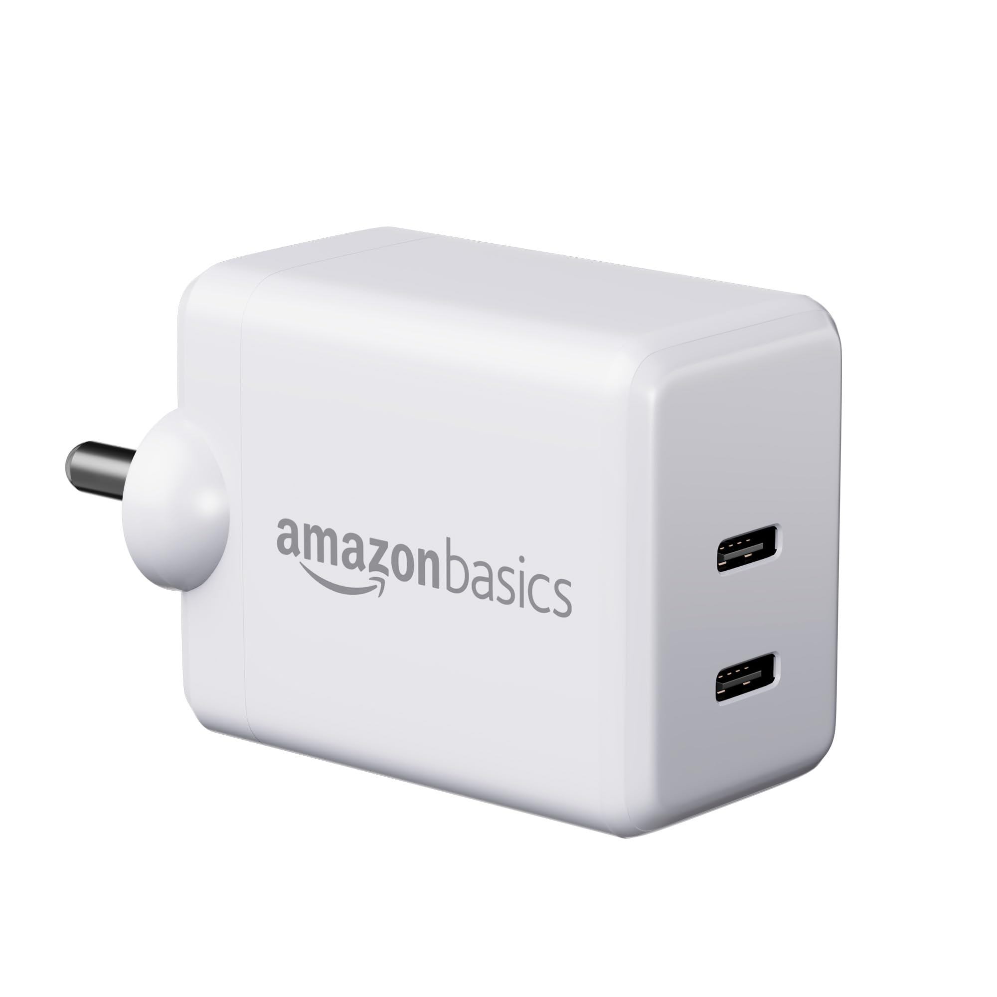 Amazon Basics 33W GaN Wall Adapter | Mobile Charger | Fast Charging for iPhone, iPads, Android Phones | 9-Layer Circuit Protection | BIS Certified (White) (B0CMXP9461) Amazon Price History, Amazon Price Tracker