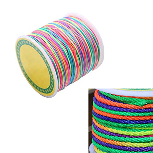 SUPVOX Collana Bracciale Cordoncino Rotolo Corda