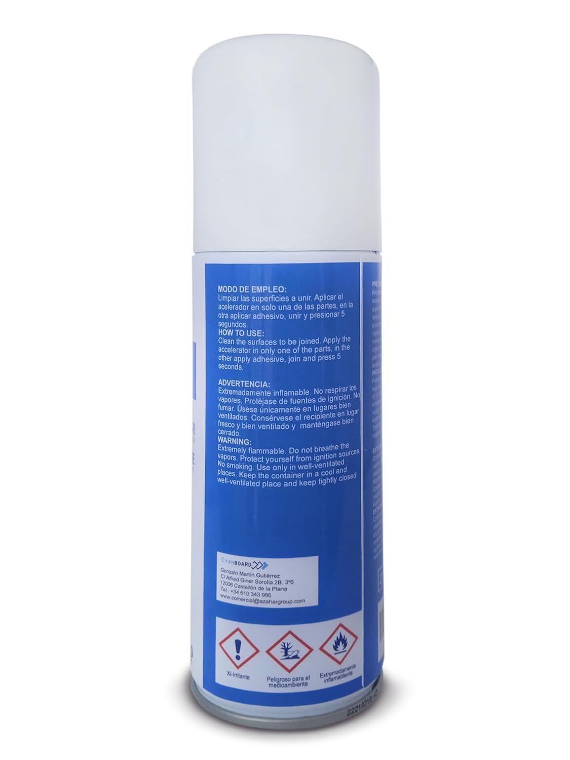 Kit 3 X Adhesivo de Cianoacrilato de Alta Viscosidad (3 X 50grs) + 3 X Activador Acelerador Tapa Poros (3 X 200ml), Adhesivo Instantáneo para Materiales Porosos: Madera, Goma, Cuero