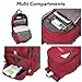 G4Free Foldable Hiking Backpack 40L Lightweight Daypack For Travel Camping Outdoor With USB Port
