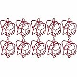 (10 Pack) TunaMax 1/2' Fire Sprinkler Head Cage Guard for Protecting Side Wall & Pendent & Upright Sprinkler Head Cover Red