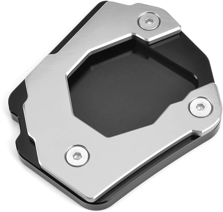 Béquille moto BMW F800GS éviter la chute de votre trail avec ce pad CNC