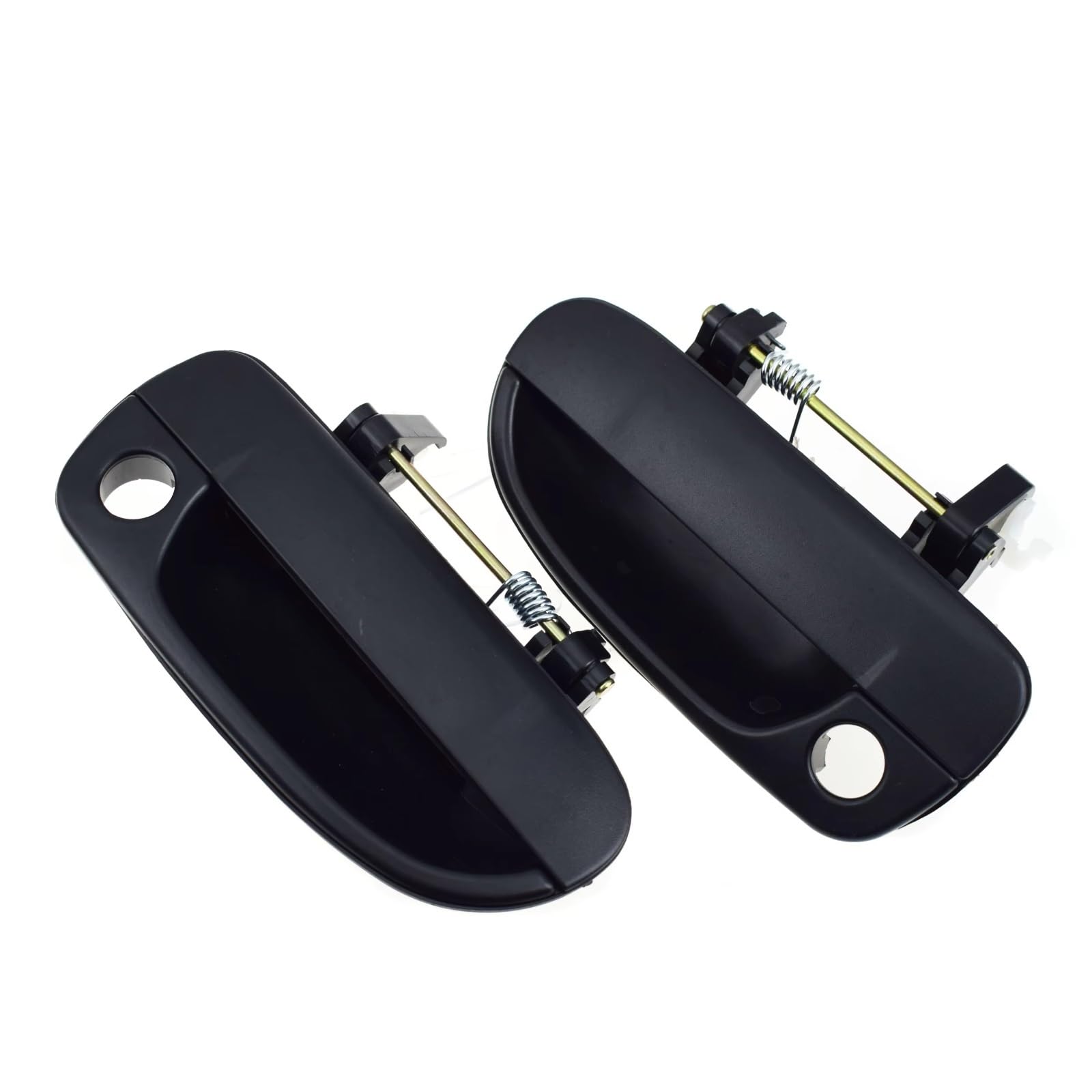 Iukmr Front Fl Fr Pair For Hyundai For Accent 2000-2006 Car Black Outside Door Handle Front Or Rear, Left Or Right Car Outer Door Handle(Front Fl Fr Pair)