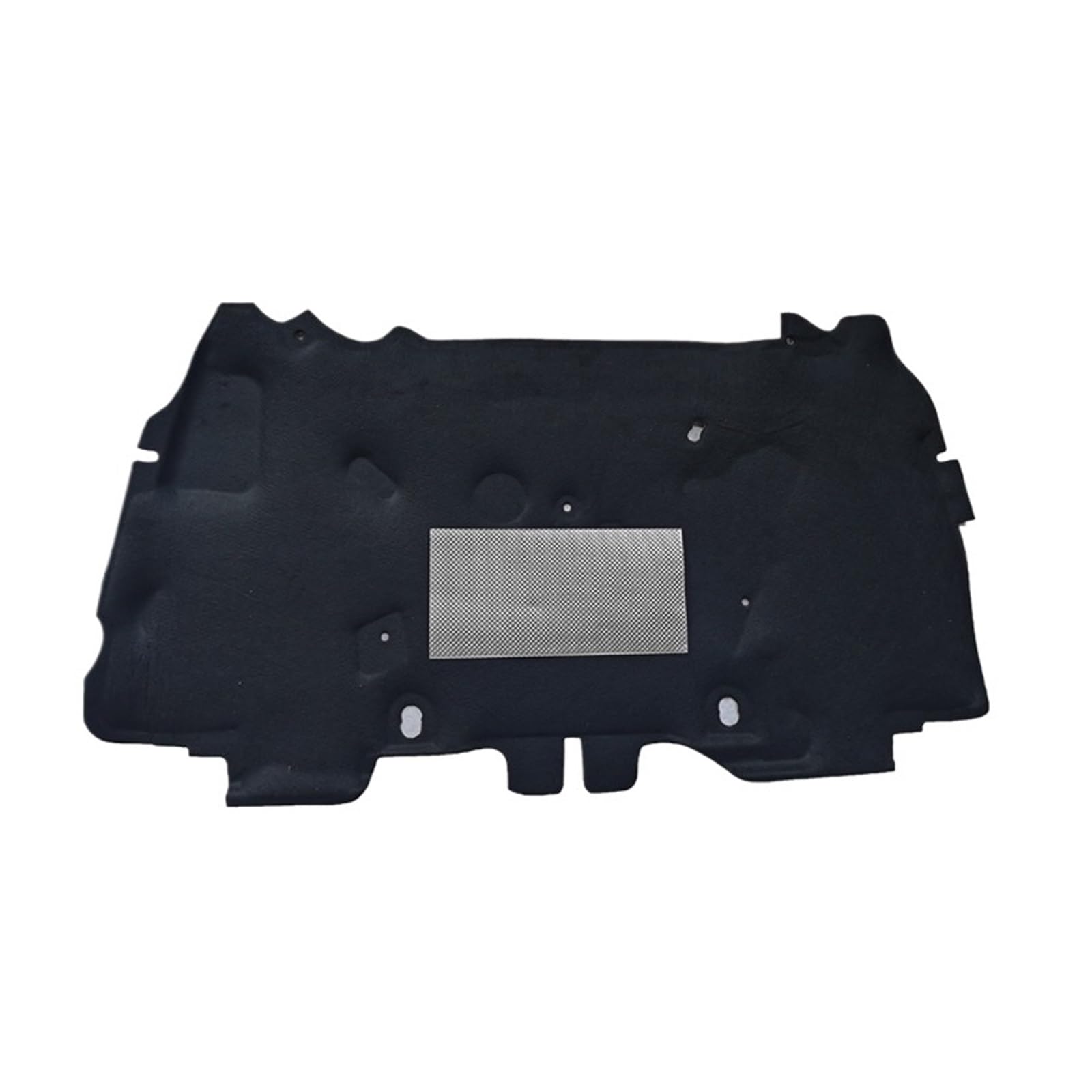 Fxfupo Style B Compatible For Jeep Wrangler Jk 2007~2017 Front Hood Engine Heat Insulation Pad Cotton Cover Thermal Soundproof Fireproof Car Accessories