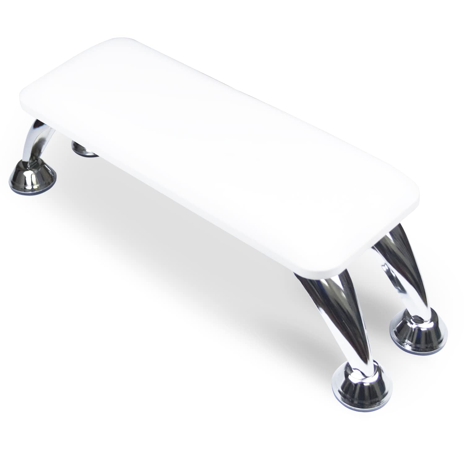 White Nail Arm Rest Cushion, Microfiber Leather Hand Rest for Nails Toenails, Nail Armrest Stand Manicure Nail Pillow Hand Rest Cushion for Nail Art