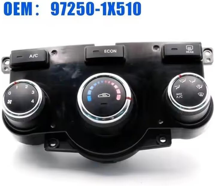 Air Conditioning Switch Panel Maing A/C Adjustment Knob 97250-1X510 for Forte 2013-2017 972501X510