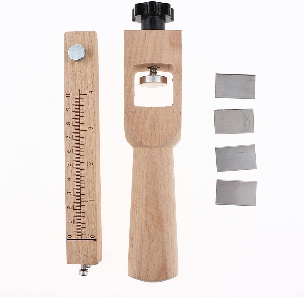 Handcraft Manual Cutting Tool with Adjustable Leather Strips with 4