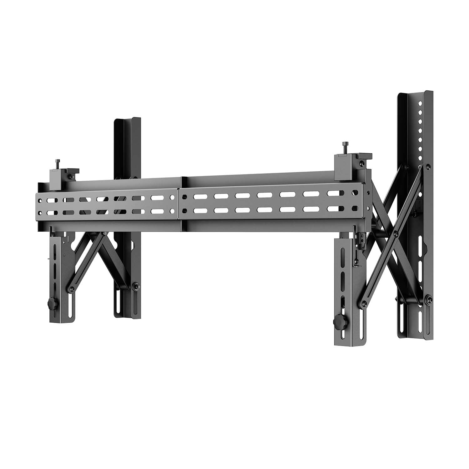 AISENS - VW70LPOX-257 - Soporte para Videowall Nivelable y Función Pop-out para TV 70Kg de 37-70, Negro