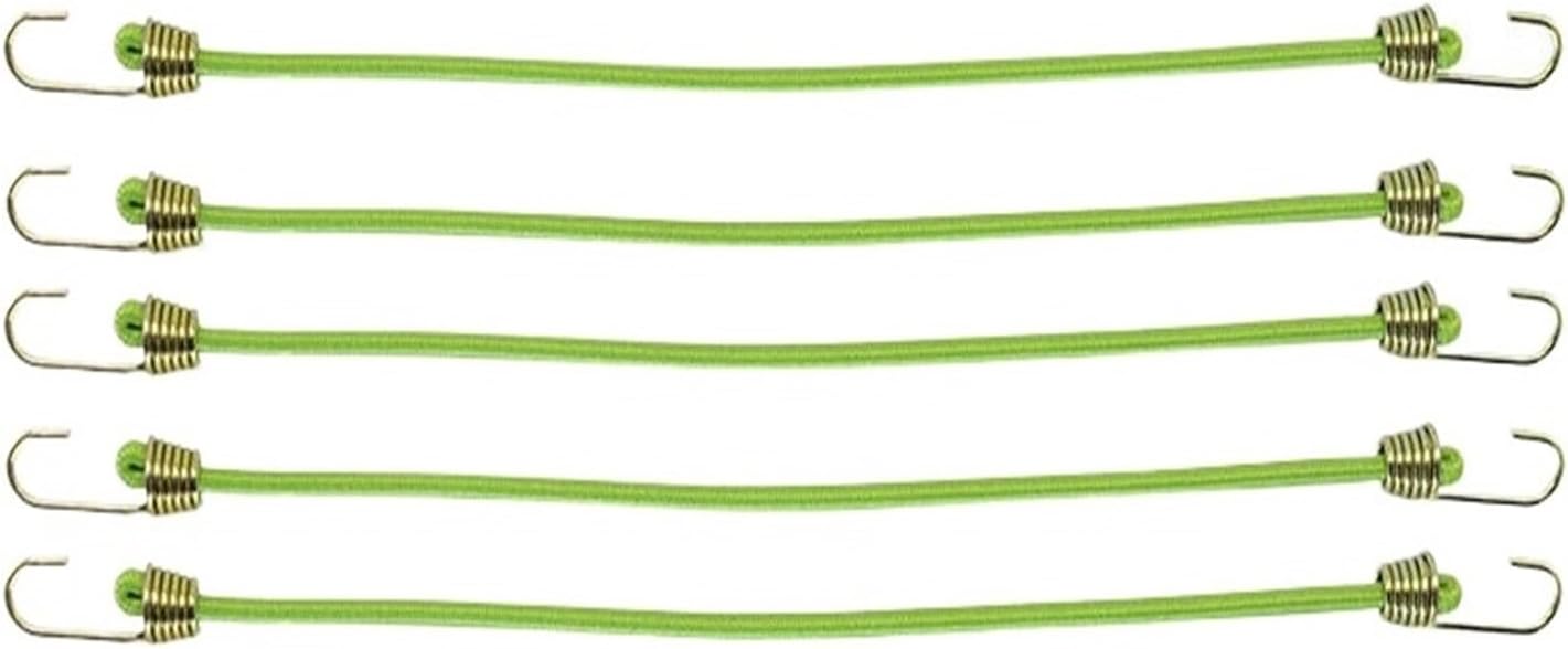 Multiple 40pcs Elastic Bungee Cord Heavy Duty Luggage Straps Rope Hooks Stretch Tie Tent Outdoor Accessories(Black)