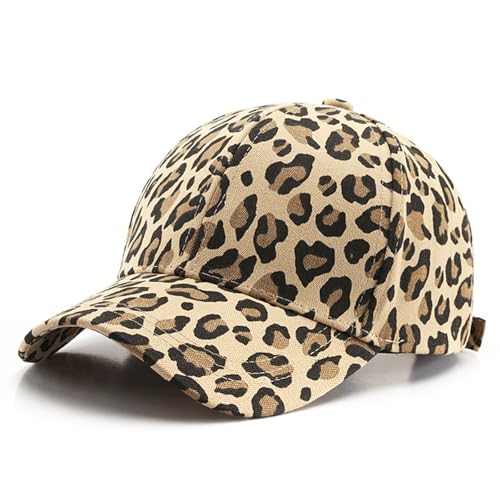 Omnikryp Casquette de Baseball, Casquettes de Baseball à Imprimé Léopard, Unisexe Réglable...