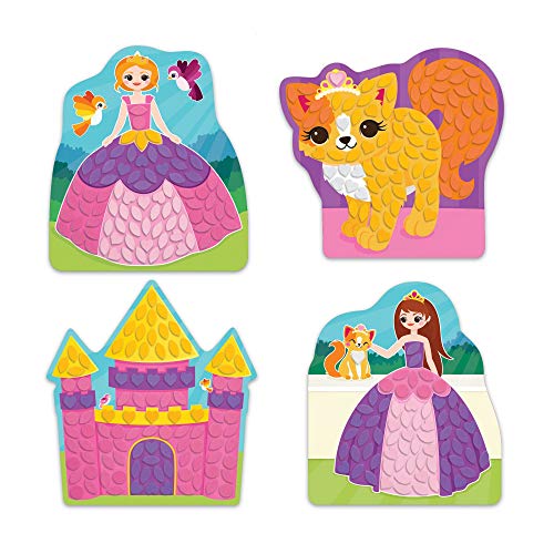Orb My First Sticky Mosaics Princesses, Purple/Pink/Yellow/Blue, 9.5" X 1.5" X 9.5" (50955-00) #TOP2