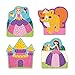 ORB My First Sticky Mosaics Princesses, Purple/Pink/Yellow/Blue, 9.5