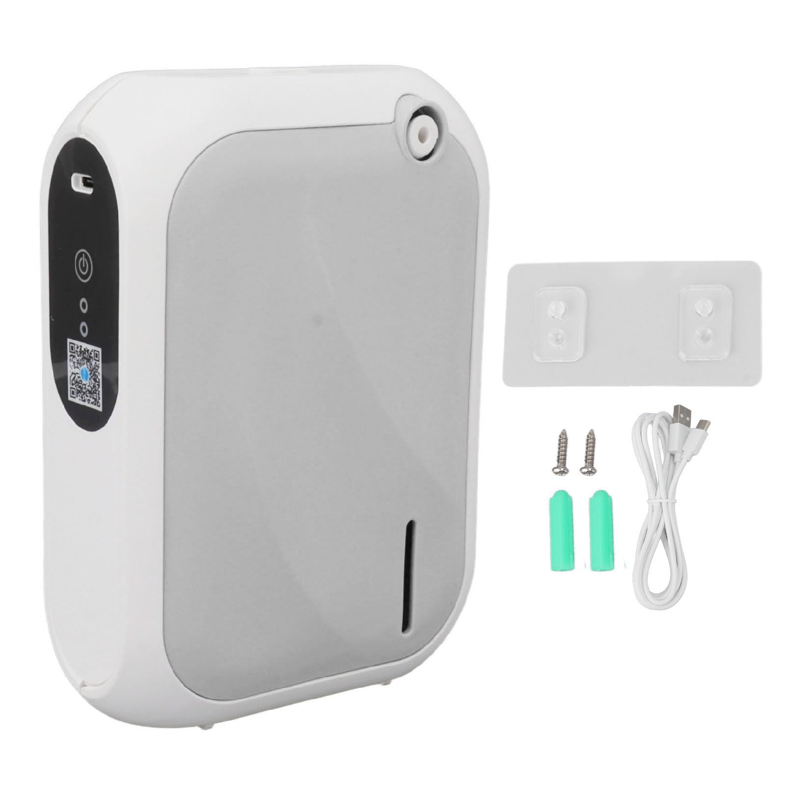 Haofy Difusor de XS105 Difusor de Aceites Esenciales USB de 140 Ml para el Hogar, Oficina, Hotel, Control Inteligente por Aplicación, Cobertura de 200 M3 con 4 Configuraciones de Velocidad, Montaje