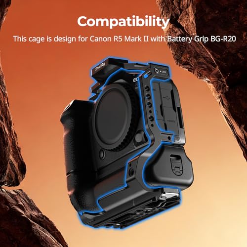 Cage SMALLRIG R5 Mark II avec fixation Arca et verrouillage 3 points