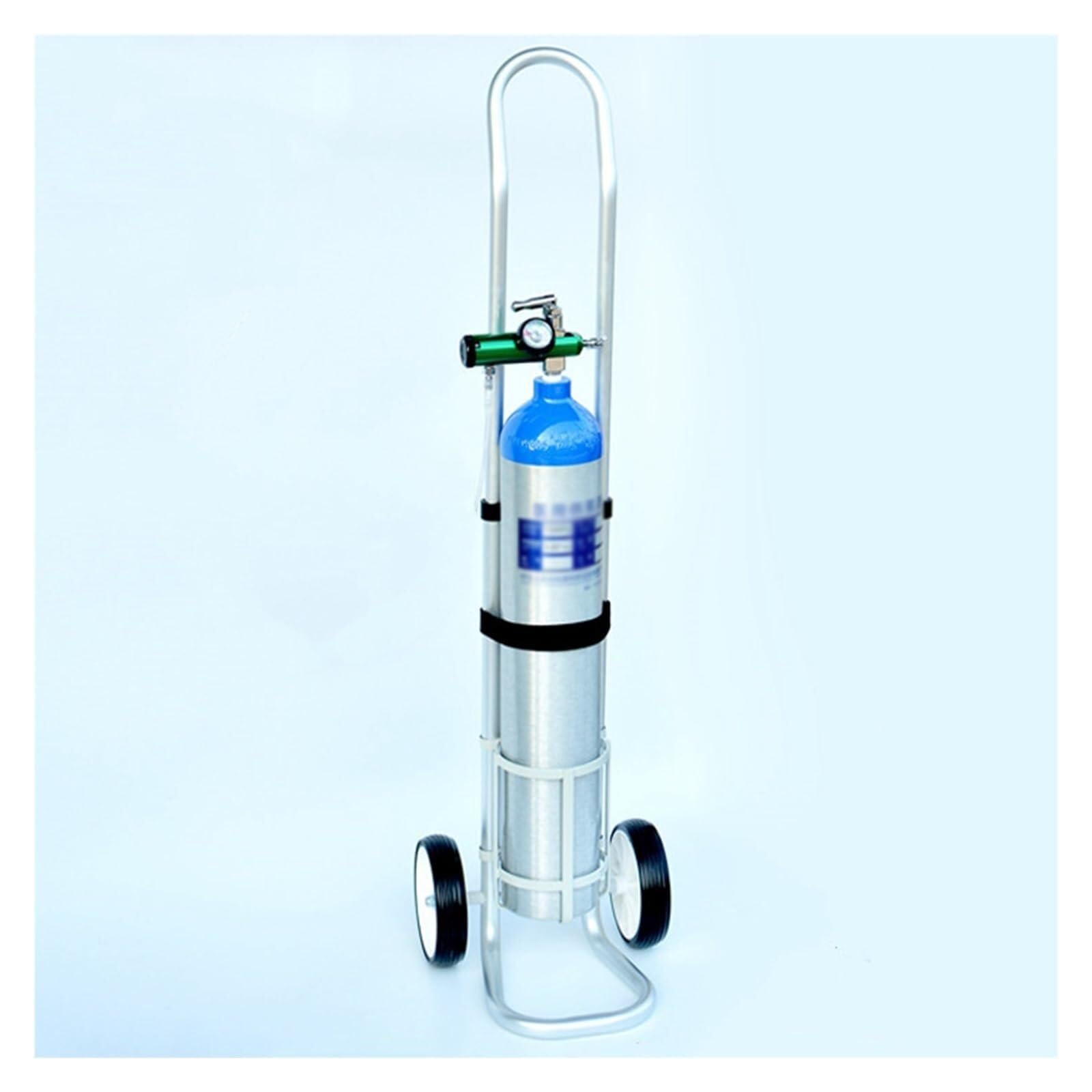 Chariot de réservoir en aluminium réglable de 105 cm à 2 roues