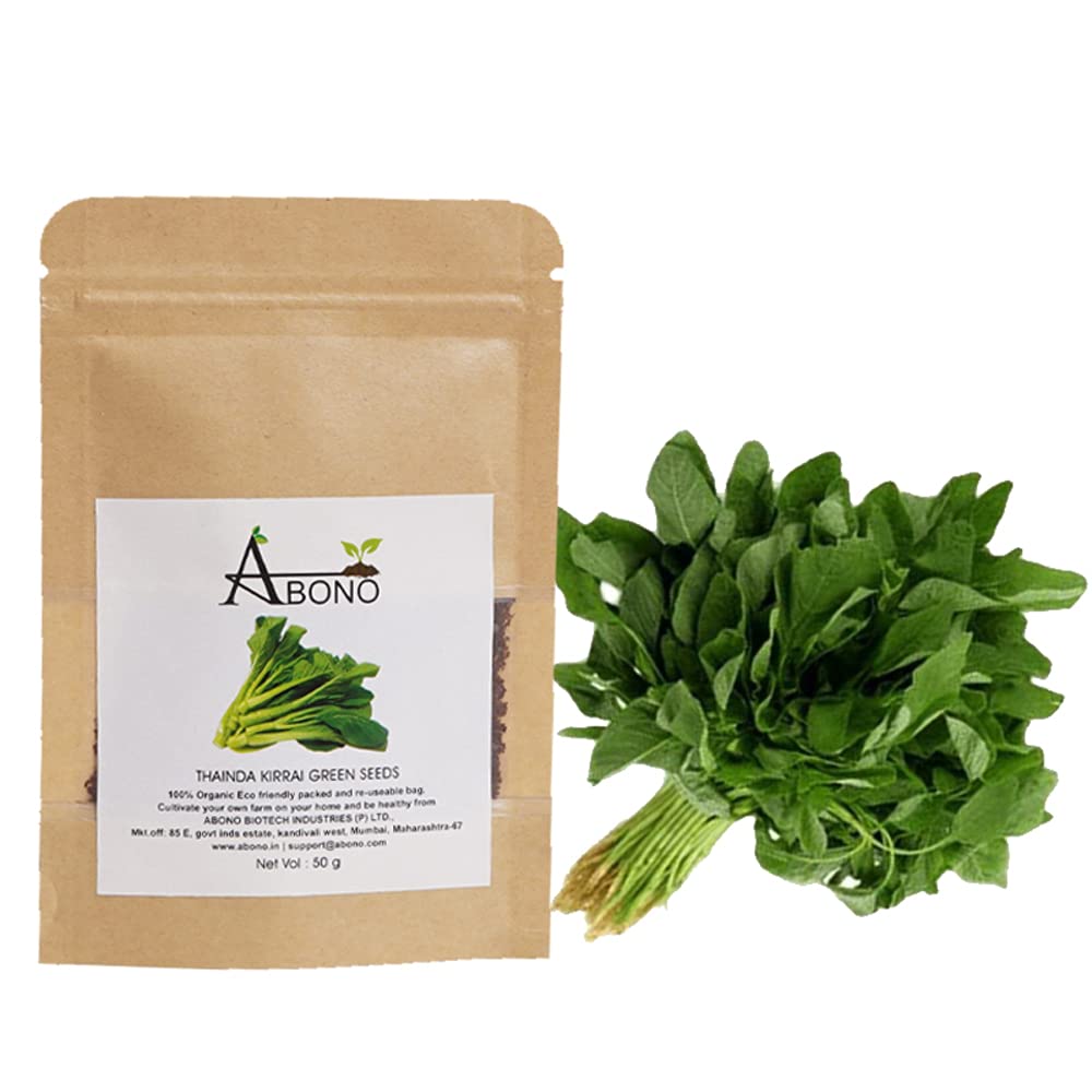 Abono Organic Thandu Keerai/Green Amaranth Seeds for Home Garden - Pack of 5g Leafy Vegetable Seeds for Planting (B099NC7JNZ) Amazon Price History, Amazon Price Tracker