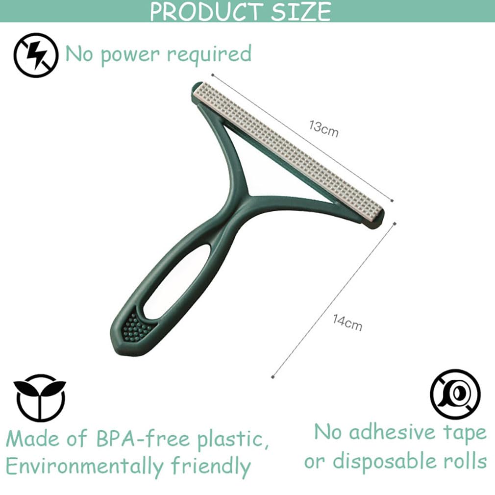 Pet Hair Remover for Carpet Reusable Pet Hair Remover Brush Portable Brush for Sofa Car Furniture Stairs Pet Bed Portable Carpet Brush - Image 3