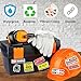 240PCS Funny Hard Hat Stickers for Adults, Funny Blue Collar Stickers, Vinyl and Waterproof Stickers for Water Bottle Laptop Tool Box Helmet Welding Hardhat Electrician Construction