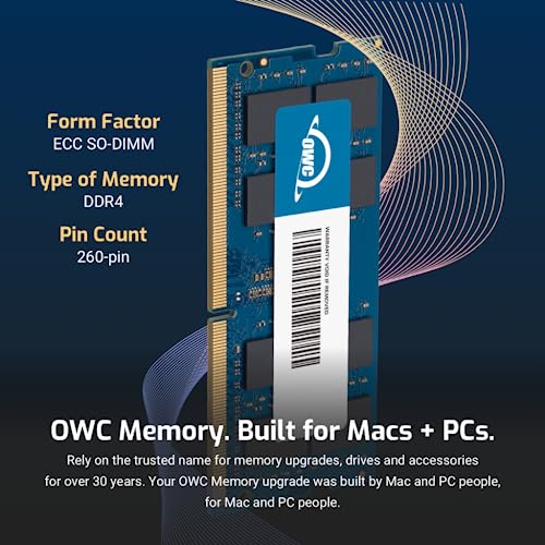 Image of OWC 64GB (2x32GB) DDR4 3200MHz PC4-25600 CL22 2RX8 SO-DIMM 1.2V 260-pin Laptop Notebook Memory RAM Upgrade Module