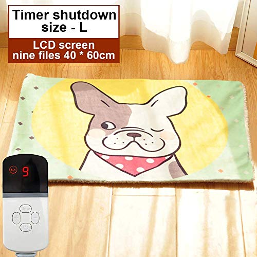 Couvertures chauffantes Couverture électrique Sotical pour animaux de compagnie, tapis chauffant tapis chauffant chats - tapis chauffant pour chiens/coussin chauffant/pour tapis thermique Lit int