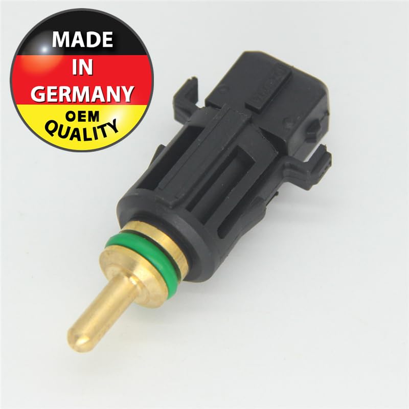 Miniatura 2 de Hecho en Alemania Sensor de temperatura del refrigerante de calidad original en manguera inferior del radiador 13621433077 para BMW E87 E81 E46 E90