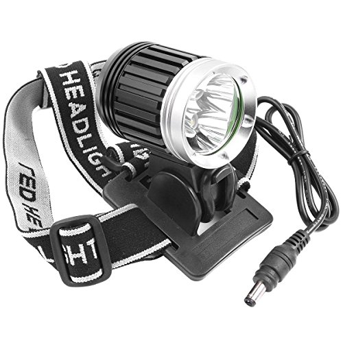 DB POWER Katia Linterna Lámpara Frontal Cabeza Cree XM-L T6 3 LED 4200LM Luz Blanco Camping