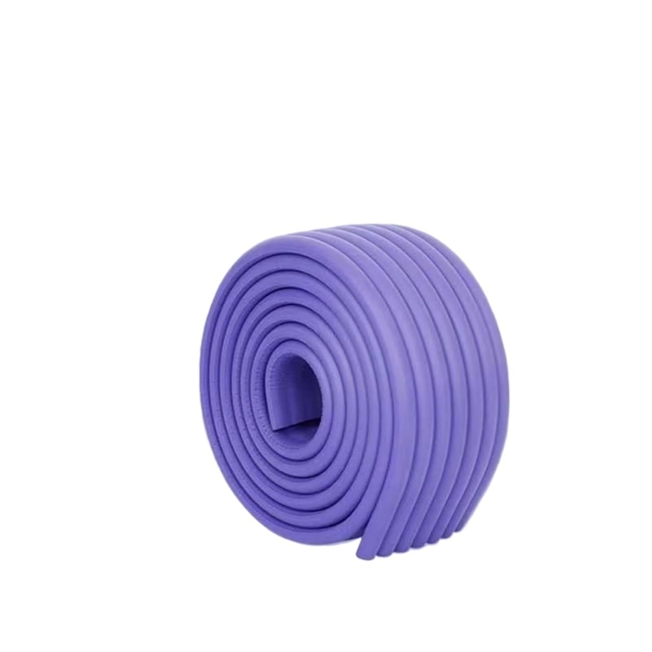 Peel and stick molding, 6.5ft Crown Flexible Wall Edging Strip Self Adhesive Furniture Table Edge Protectors Bumper Guard, Ceiling Baseboard(Purple)