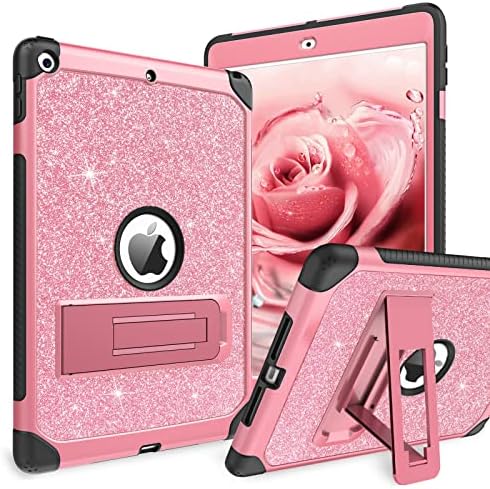 KIQ Guardian IPad 9th Generation Case, For IPad 8th/7th Generation 10.2 Inch IPad Case, Shockproof Hard With Kickstand For Kids Men & Women, IPad 9 8 7 Gen - Black - View #12