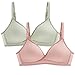 2PCs Soutien-Gorge Mince Et Respirant Femme Sexy Push Up Plein Buste Quotidien Confort Grande Taille Mode Bra Gilet Ouverture Devant Sport Yoga Sommeil Pas Cher Lingerie