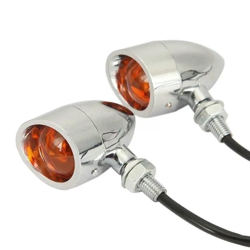 Feu Stop Motocyclette 2X Clignotants Bullet pour V-Star XVS