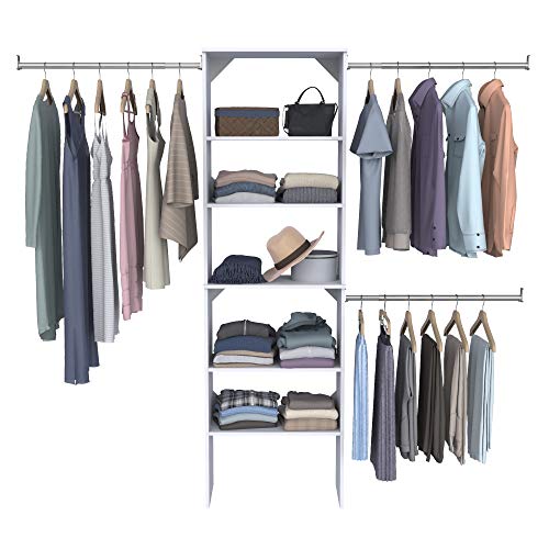 ClosetMaid SuiteSymphony Starter Tower Kit, 25", Pure White