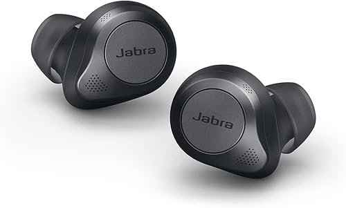Jabra Elite 85t - Audífonos Bluetooth inalámbricos verdaderos, color gris, auriculares avanzados con cancelación de ruido para llamadas y música,