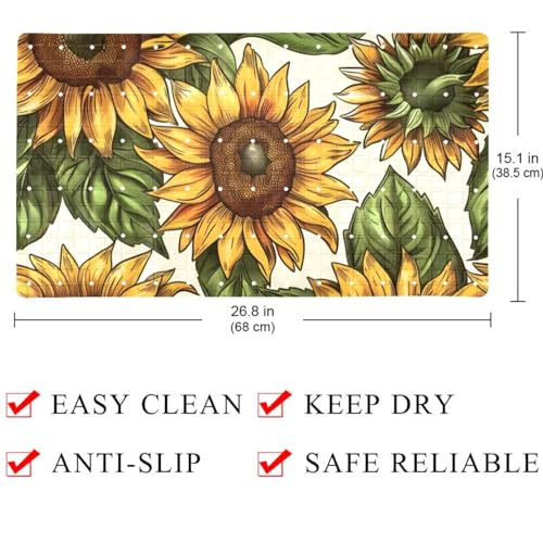 Tapis de bain antidérapant extra long pour éviter les glissades