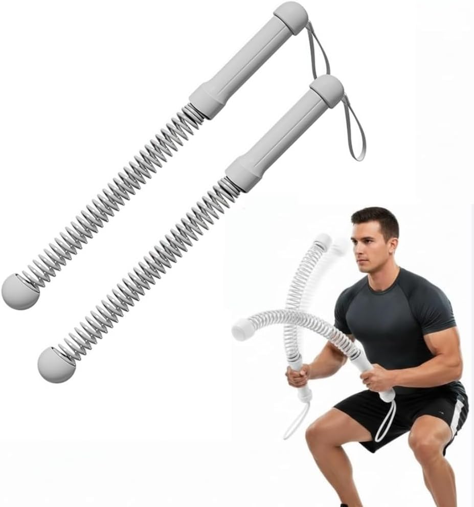 Ropeless Battle Ropes - Workout Ropes for Home Gym, HIIT & Cardio | Portable, Low-Impact Training Tool for Arms, Core & Full Body | Joint-Friendly, Floor-Safe Fitness Equipment for Men & Women