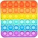 Produktbild HOKIN Push Pop Bubble Fidget sensorisches Spielzeug, Fidget Spielzeug für Kinder und Erwachsene, Bubble Popper Fidget Toy Stress Relief Spielzeug für ADHS Autismus spezielle Bedürfnisse (Quadrat)