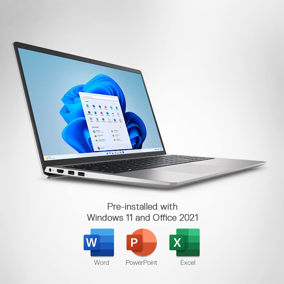 Dell Inspiron 3511 Laptop, Intel Core i3-1115G4, 8GB DDR4, 1TB HDD