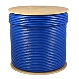 SolidLink - SL610A 1000ft CAT6A S/FTP in-Wall (CMR Rated) ETL Listed Bare Copper Solid 23AWG Conduct