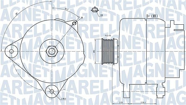 MAGNETI MARELLI Generator 063731887010