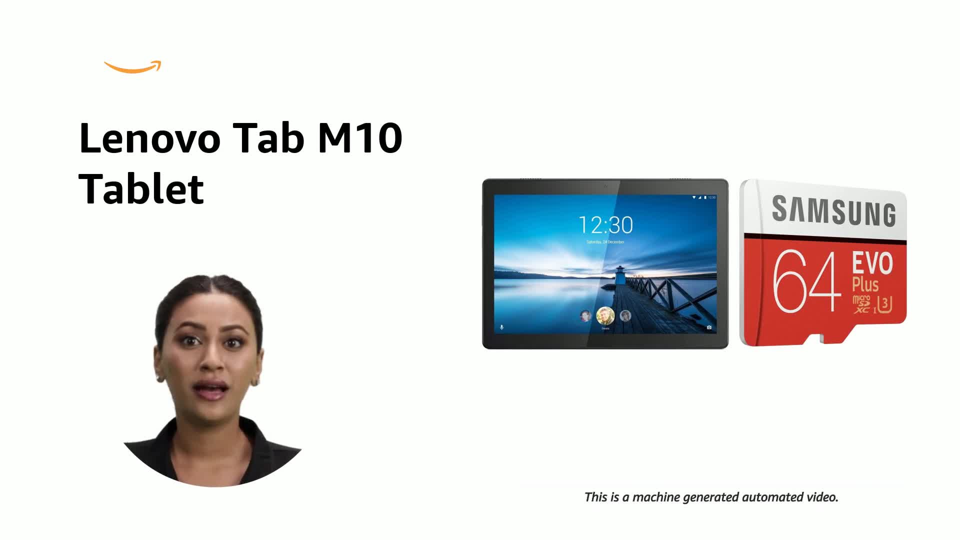 Lenovo Tab M10 Tablet (10.1 inch, 32GB, Wi-Fi + 4G LTE), Slate