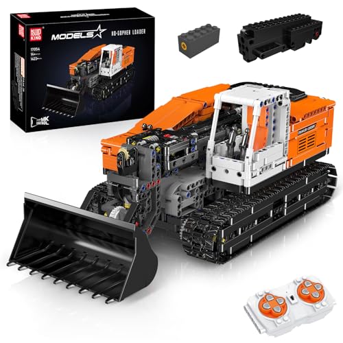 Mould King 17054 Technik Bulldozer Bausteine, APP Fernbedienung Raupen...