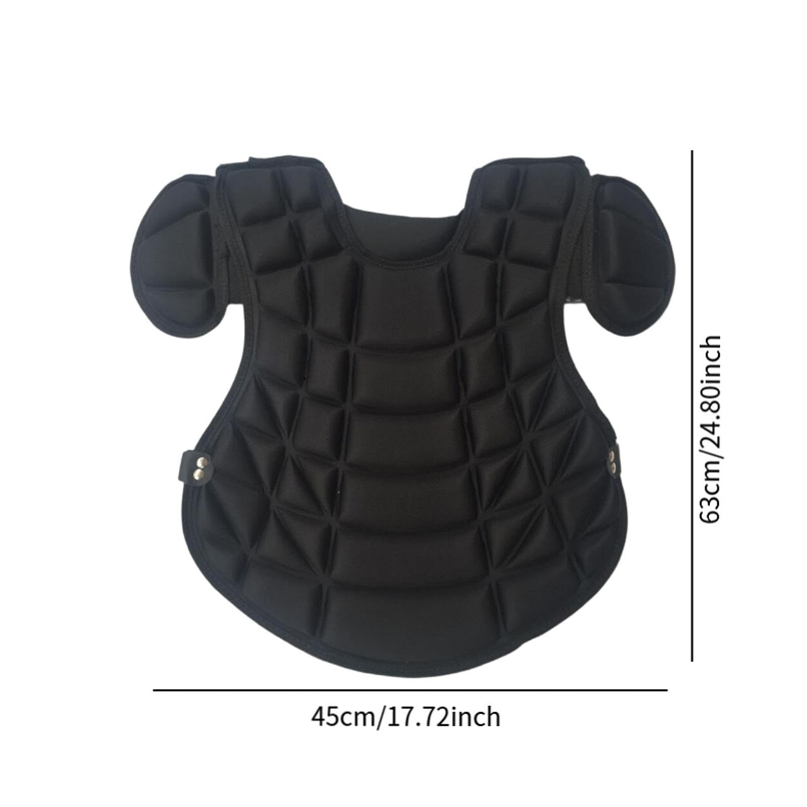 Perfeclan Protector de Pecho para Receptor, Equipo de protección para softbol, Deportes al Aire Libre, Boxeo, béisbol, protección Corporal Ajustable