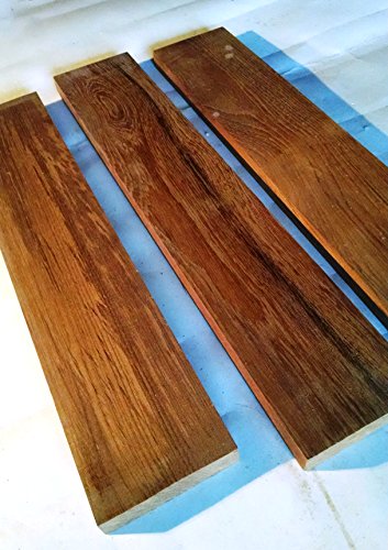 Teak Wood Board. 7/8" x 2" x 19-20" (4 Pack)