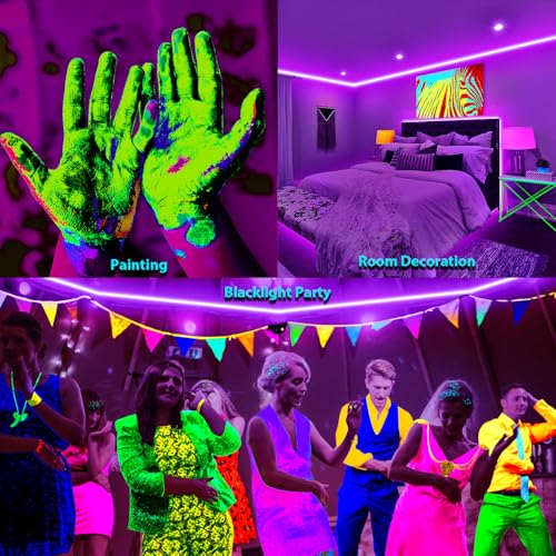 Tira de LED Black Light 115 pies control App miniatura 6