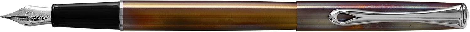 Diplomat D40701025 Medium Traveller Flame Fountain Pen