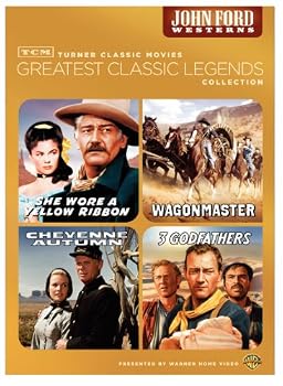 DVD TCM Greatest Classic Film Collection: Legends - John Ford (She Wore a Yellow Ribbon / Three Godfathers / Cheyenne Autumn / Wagon Master) Book