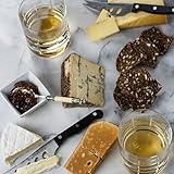 igourmet Artisan Whiskey Cheese Assortment - Caveman Blue, Smoked Cheddar, 5-Year Gouda & Authentic Brie - Perfect Pairings for Bourbon & Single Malts