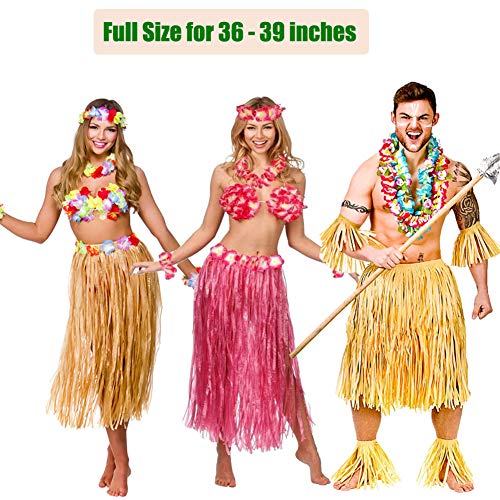 50 Pcs Hawaiian Leis Tropical Party Decorations Luau Party Supplies Moana Holiday Wedding Beach Birthday Garland