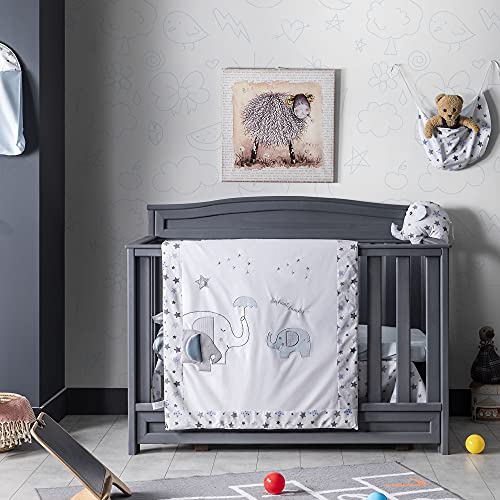 Qoupquru 7P Baby Crib Bedding Set - 100% Turkish Cotton thumb #5